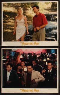 5t376 MARRYING MAN 8 LCs '91 Alec Baldwin, sexy Kim Basinger, Robert Loggia, Elisabeth Shue
