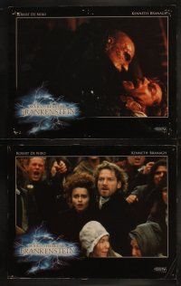 5t379 MARY SHELLEY'S FRANKENSTEIN 8 LCs '94 Kenneth Branagh directed, Robert De Niro as the monster