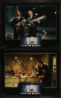 5t387 MEN IN BLACK 8 LCs '97 wacky sci-fi images of Will Smith & Tommy Lee Jones protecting Earth!