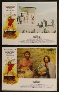 5t396 MOSES 8 LCs '76 religious Burt Lancaster, a man of wisdom & strength crushed an empire!