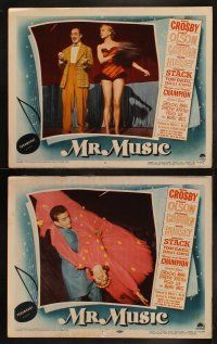 5t401 MR. MUSIC 8 LCs '50 Bing Crosby, Groucho Marx, Charles Coburn, Ruth Hussey, Robert Stack!