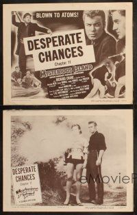 5t816 MYSTERIOUS ISLAND 4 chapter 11 LCs '51 Desperate Chances, sci-fi serial from Jules Verne novel