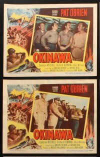 5t725 OKINAWA 6 LCs '52 Pat O'Brien & Cameron Mitchell in World War II Japan!