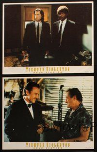 5t765 PULP FICTION 5 Spanish/U.S. LCs '94 John Travolta, Bruce Willis, Samuel L. Jackson, Thurman, Keitel