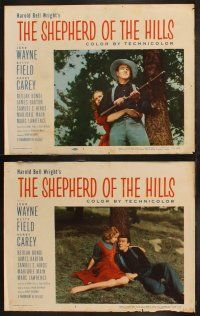 5t513 SHEPHERD OF THE HILLS 8 LCs R55 gorgeous Betty Field, Harry Carey & big John Wayne!