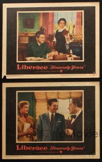5t771 SINCERELY YOURS 5 LCs '55 famous pianist Liberace brings a crescendo of love to empty lives!