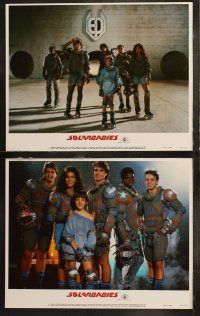 5t526 SOLARBABIES 8 LCs '86 Richard Jordan, Jami Gertz, Jason Patric, cool sci-fi images!