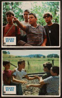 5t540 STAND BY ME 8 LCs '86 Rob Reiner, River Phoenix, Corey Feldman, Jerry O'Connell, Wheaton