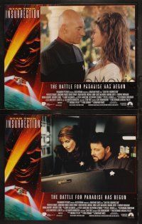5t543 STAR TREK: INSURRECTION 8 LCs '98 Patrick Stewart as Captain Jean-Luc Picard, Jonathan Frakes