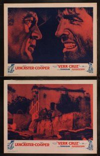 5t610 VERA CRUZ 8 LCs R60s cowboys Gary Cooper & Burt Lancaster, directed by Robert Aldrich!