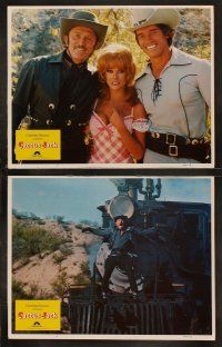 5t614 VILLAIN 8 int'l LCs '79 sexy Ann-Margret with cowboys Kirk Douglas & Arnold Schwarzenegger!