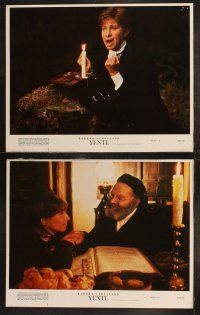 5t652 YENTL 8 LCs '83 star & director Barbra Streisand w/Mandy Patinkin, nothing's impossible!