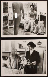 5w956 LITTLE GIRL WHO LIVES DOWN THE LANE 2 8x10 stills '77 Jacoby w/ Jodie Foster & naked woman!
