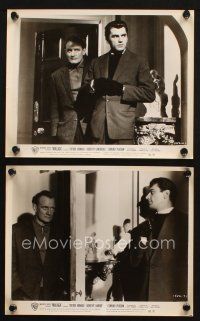 5w960 MALAGA 2 8x10 stills '60 cool images of Trevor Howard & Edmund Purdom!