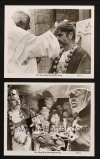 5w961 MAN WHO WOULD BE KING 2 8x10 stills '75 Sean Connery & Michael Caine in action in India!