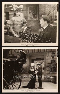 5w966 MY GAL SAL 2 8x10 stills '42 cool images of sexy Rita Hayworth w/ Victor Mature, Frank Orth!