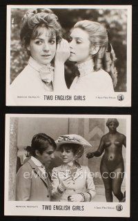 5w995 TWO ENGLISH GIRLS 2 8x10 stills '71 Francois Truffaut directed, Jean-Pierre Leaud!