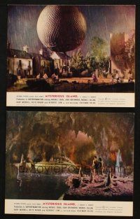 5w186 MYSTERIOUS ISLAND 2 color 8x10 stills '61 special effects by Ray Harryhausen, Verne sci-fi!