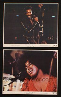 5w191 SOUL TO SOUL 2 8x10 mini LCs '71 cool images of rockers performing in Africa!