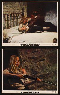 5w194 STRAW DOGS 2 8x10 mini LCs '72 Susan George, directed by Sam Peckinpah!