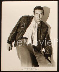 5w639 CHARLTON HESTON 5 8x10 stills '50s great portraits from Secret of the Incas and Pony Express!