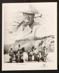 5w541 COWBOYS 6 TV 8x10 stills R80s big John Wayne gave these young boys their chance to become men