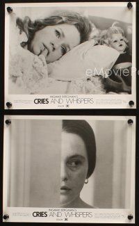 5w829 CRIES & WHISPERS 3 8x10 stills '73 Ingmar Bergman's Viskningar och Rop, Liv Ullmann!