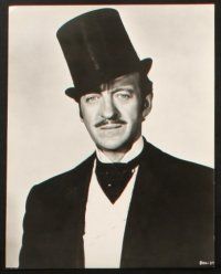 5w373 DAVID NIVEN 9 8x10 stills '50s-60s great portraits of the English star in a variety of roles