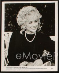 5w649 DOLLY PARTON 5 8x10 stills '80s cool images from Steel Magnolias and Nine to Five!