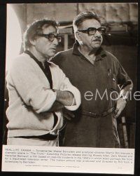 5w936 FRONT 2 7.75x9.75 stills '76 Woody Allen & Martin Ritt candids, 1950s Communist blacklist!