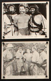 5w326 GOLDEN IDOL 12 8x10 stills '54 images of Johnny Sheffield as Bomba of the Jungle!