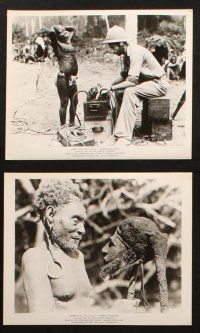 5w427 I MARRIED ADVENTURE 8 8x10 stills R40s Osa Johnson finds cannibals in Africa, cool animals!