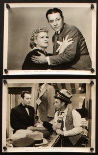 5w224 I STOLE A MILLION 24 8x10 stills '39 cool crime images of George Raft, pretty Claire Trevor!