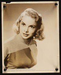 5w850 JANET LEIGH 3 8x10 stills '50s cool close up head & shoulders portraits of the gorgeous star!