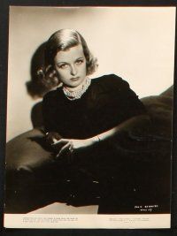 5w561 JOAN BENNETT 6 7.25x9.75 stills '30s cool close up and full-length portraits of the actress