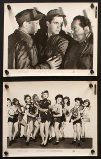 5w329 JOHNNY APOLLO 12 8x10 stills R49 wonderful images of Tyrone Power & sexy Dorothy Lamour!