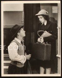 5w945 JUDY GARLAND 2 8x10 stills '40s both w/ Mickey Rooney in Strike Up the Band and Babes in Arms