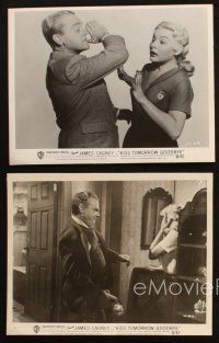 5w681 KISS TOMORROW GOODBYE 5 8x10 stills '50 cool images of James Cagney & sexy Barbara Payton!
