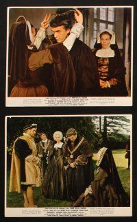 5w053 MAN FOR ALL SEASONS 7 color 8x10 stills '67 Paul Scofield, Robert Shaw, Best Picture Award!