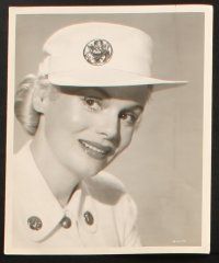 5w688 MARIE WILSON 5 8x10 stills '50s cool publicity portraits and from Never Wave at a WAC!