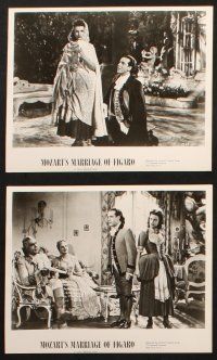 5w573 MARRIAGE OF FIGARO 6 8x10 stills '49 cool images from Mozart's classic opera!