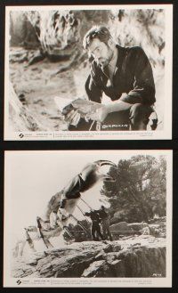 5w447 MYSTERIOUS ISLAND 8 TV 8x10 stills R60s special effects by Ray Harryhausen, Jules Verne!