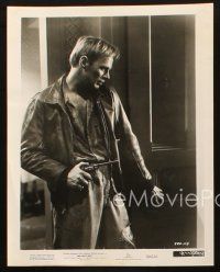 5w865 NO WAY OUT 3 8x10 stills '52 cool images of Richard Widmark, w/ sexy Linda Darnell!