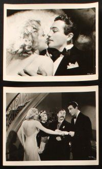 5w509 PERSONAL PROPERTY 7 TV 8x10 stills R60s sexy Jean Harlow, handsome Robert Taylor her own!