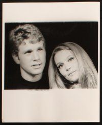 5w360 RYAN O'NEAL 10 8x10 stills '60s wonderful romantic images with Leigh Taylor-Young!