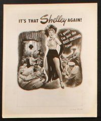 5w600 SHELLEY WINTERS 6 8x10 stills '40s-50s great portraits of the actress in a variety of roles!
