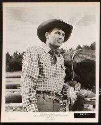 5w882 SMOKY 3 8x10 stills '66 western cowboy Fess Parker tames outlaw mustang!