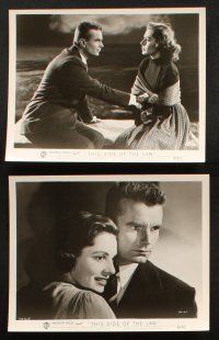 5w520 THIS SIDE OF THE LAW 7 8x10 stills '50 Viveca Lindfors, Kent Smith, Janis Page, treacherous!