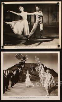 5w808 THREE FOR THE SHOW 4 8.25x10 stills '54 Betty Grable, Marge & Gower Champion, Jack Lemmon!