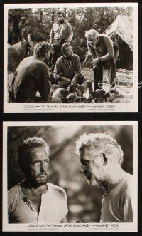 5w892 TREASURE OF THE SIERRA MADRE 3 8x10 stills R75 Humphrey Bogart, Tim Holt & Walter Huston!